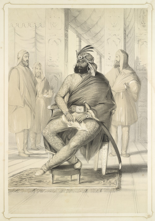 Kunwar Shere Singh later became   Maharaja (105K)