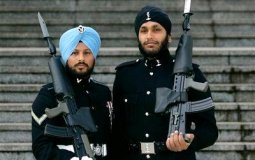Signaler Simranjit Singh and Lance Cpl. Sarvjit Singh