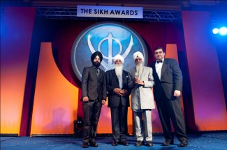 13 Sikh Lifetime Achievement Award in London - Professor Kartar Singh Ji comp.jpg