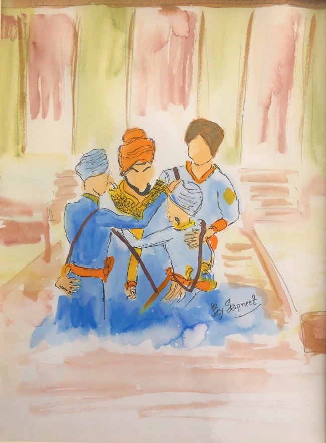 Chote Sahibzaade Drawing Part - 1 || Draw With Guri || - YouTube