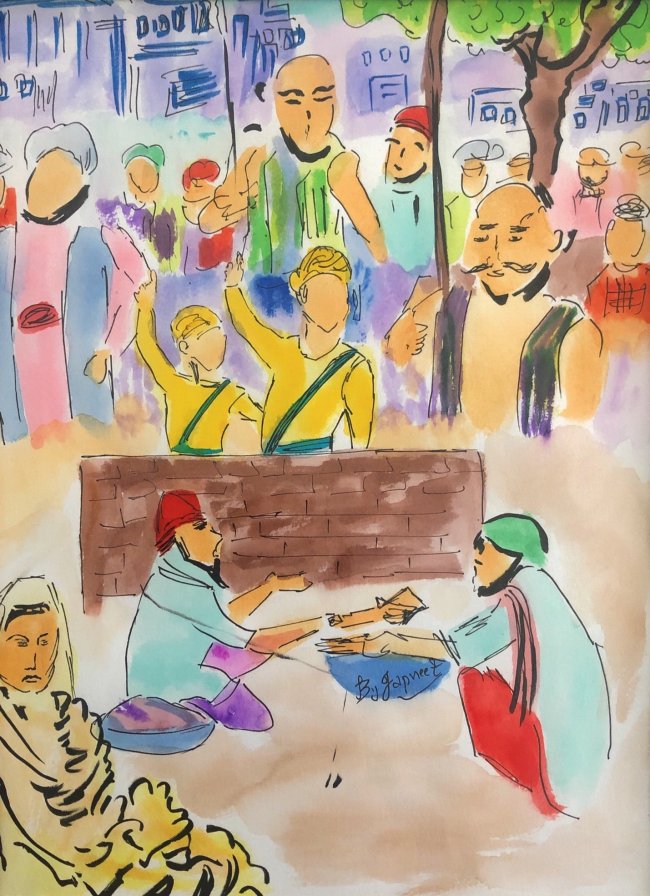 Pin by ਰੂਪ on Sikh | Chotte sahibzade pics, Mandala art therapy, Warriors  wallpaper