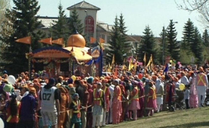 Calgary Sikhs celebrate Nagar Kirtan
