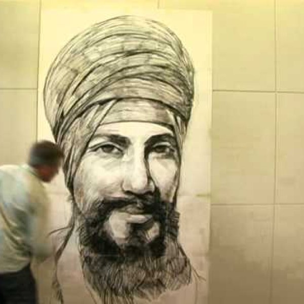 Sikh Taxi Driver Inspires Artist | SikhNet