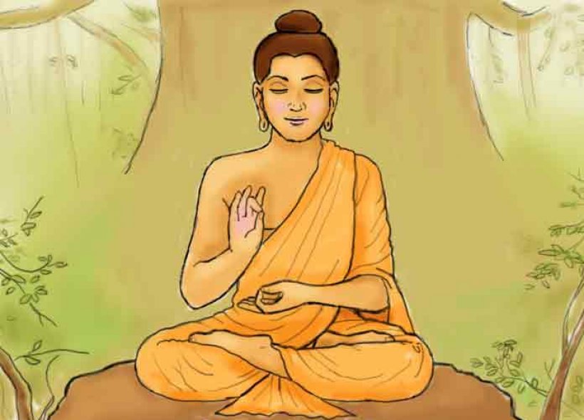 BUDDHA ART - BUDHHA PAINTING - BUDDHA DRAWING - BUDDHA ILL… | Flickr